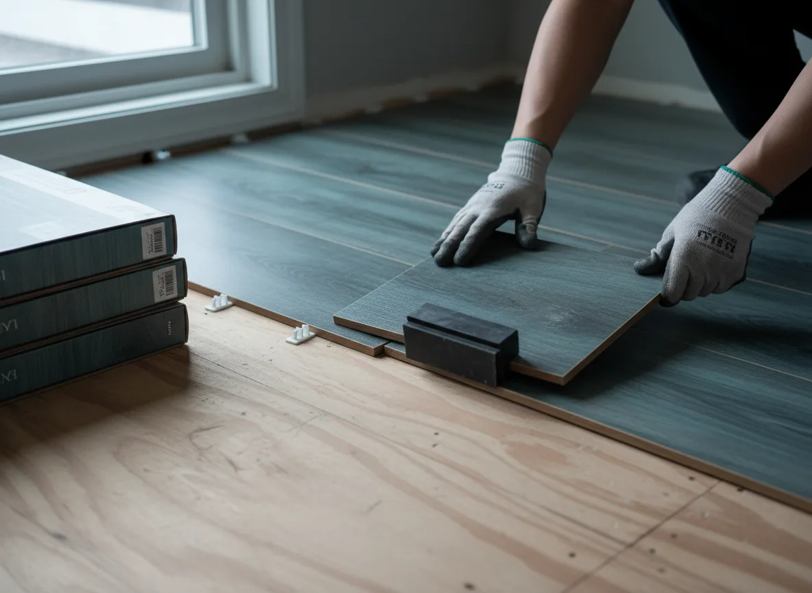 Luxury Vinyl Plank Installation company in Joice, IA